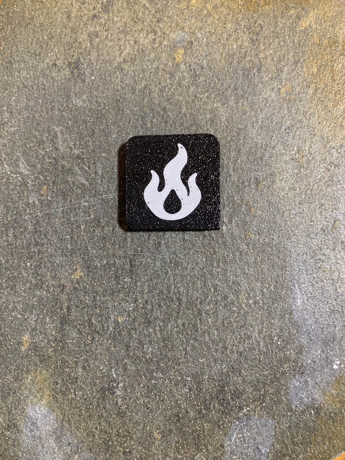 Flame Hat Clip