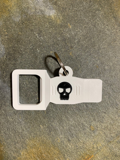 Dual Bite Keychain – 2-in-1 Bottle & Can Tab Opener