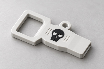 Dual Bite Keychain – 2-in-1 Bottle & Can Tab Opener
