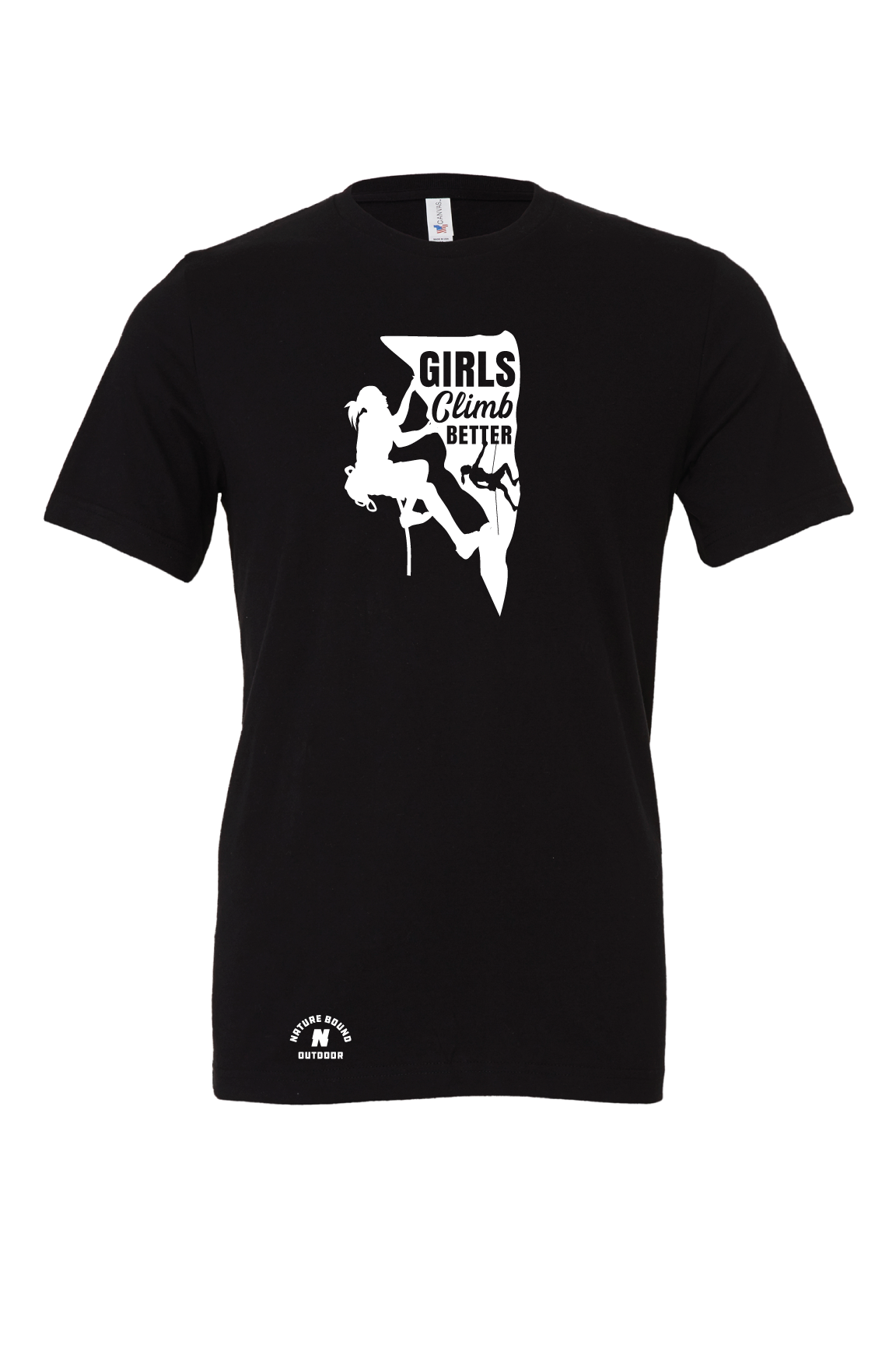 Nature Bound Outdoor Girls Climb Better T-Shirt