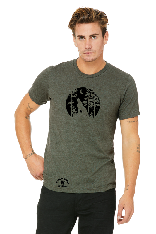 Nature Bound Outdoor Wolf T-Shirt