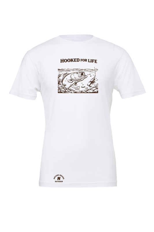 Nature Bound Outdoor Hooked For Life T-Shirt