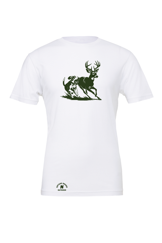 Nature Bound Outdoor Hound Running Elk T-Shirt