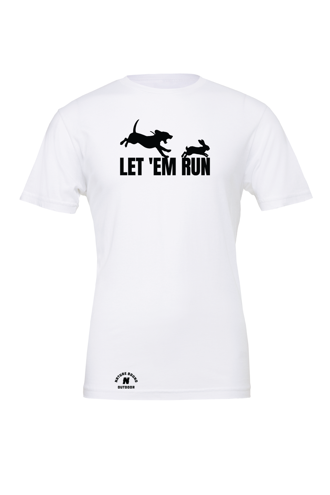 Nature Bound Outdoor Let Em Run Rabbit Hunt T-Shirt