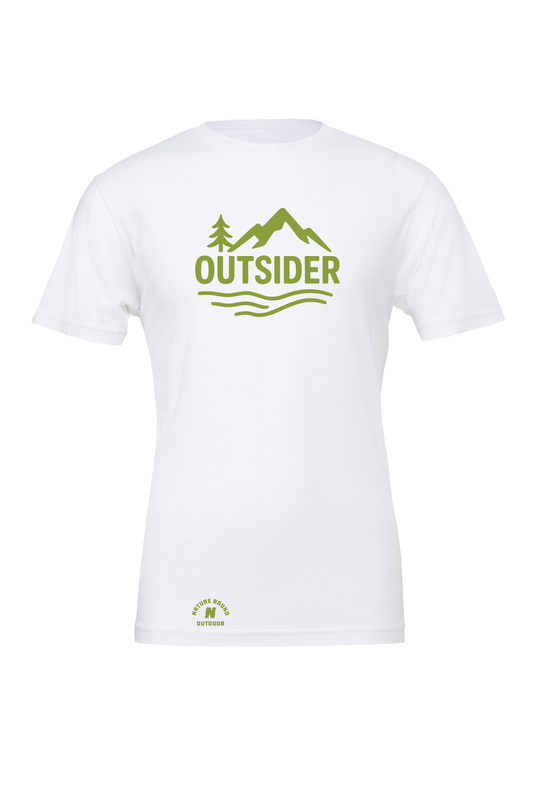 Nature Bound Outdoor Outsider and Mountains T-Shirt