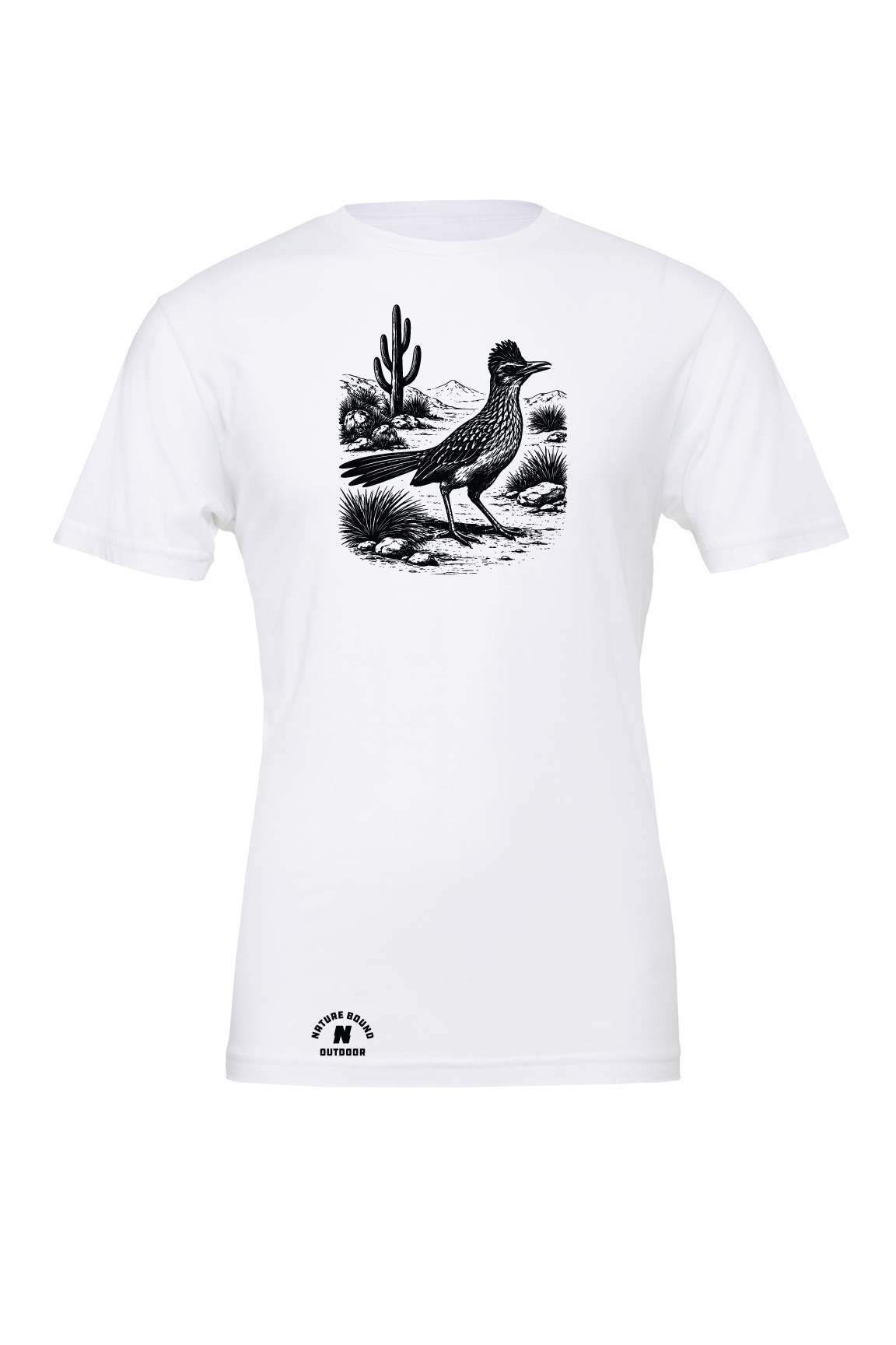 Nature Bound Outdoor Roadrunner In The Desert T-Shirt