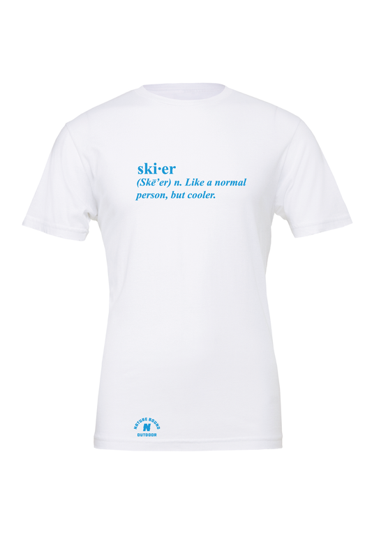 Nature Bound Outdoor Like A Normal Person But Cooler Skier T-Shirt