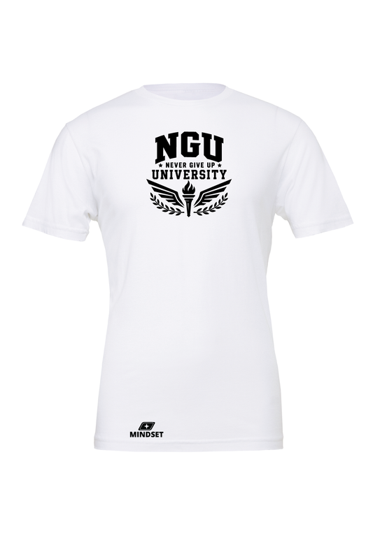 Positive Mindset Never Give Up University T-Shirt
