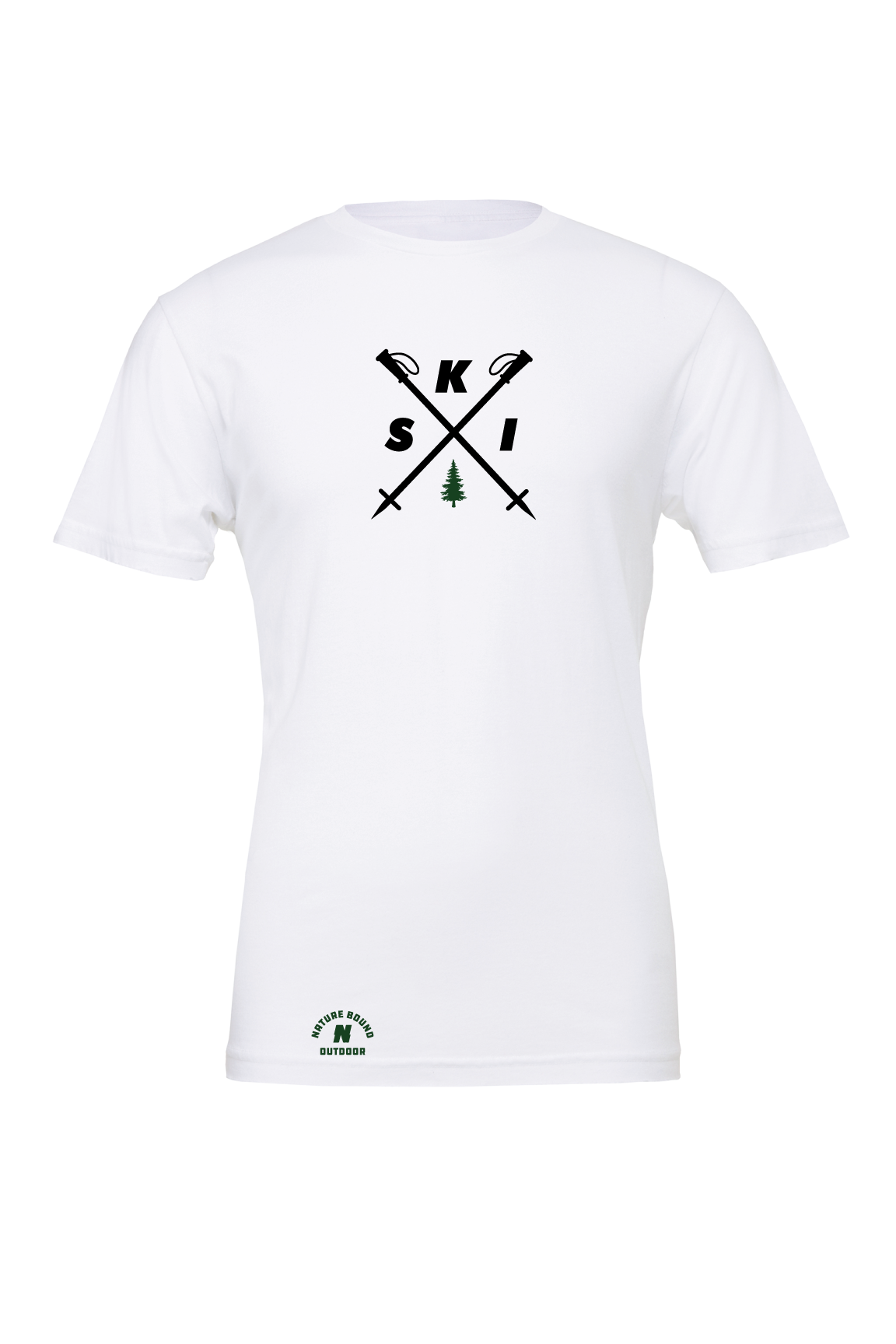 Nature Bound Outdoor Ski Poles T-Shirt