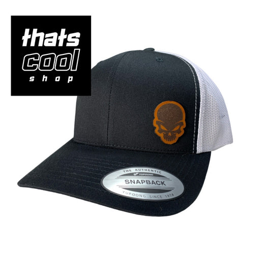 Mean Skull Trucker Hat