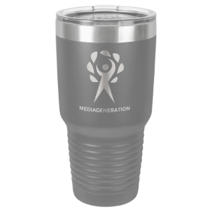 Custom-30 oz. Polar Camel Ringneck Vacuum Insulated Tumbler w/Lid & Silver Ring