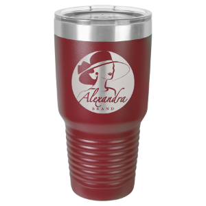 Custom-30 oz. Polar Camel Ringneck Vacuum Insulated Tumbler w/Lid & Silver Ring