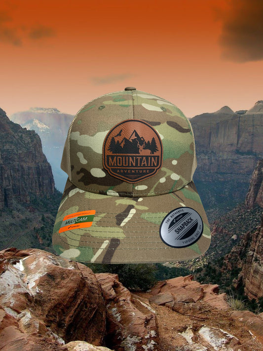 Mountain Adventure Trucker Hat by NBO